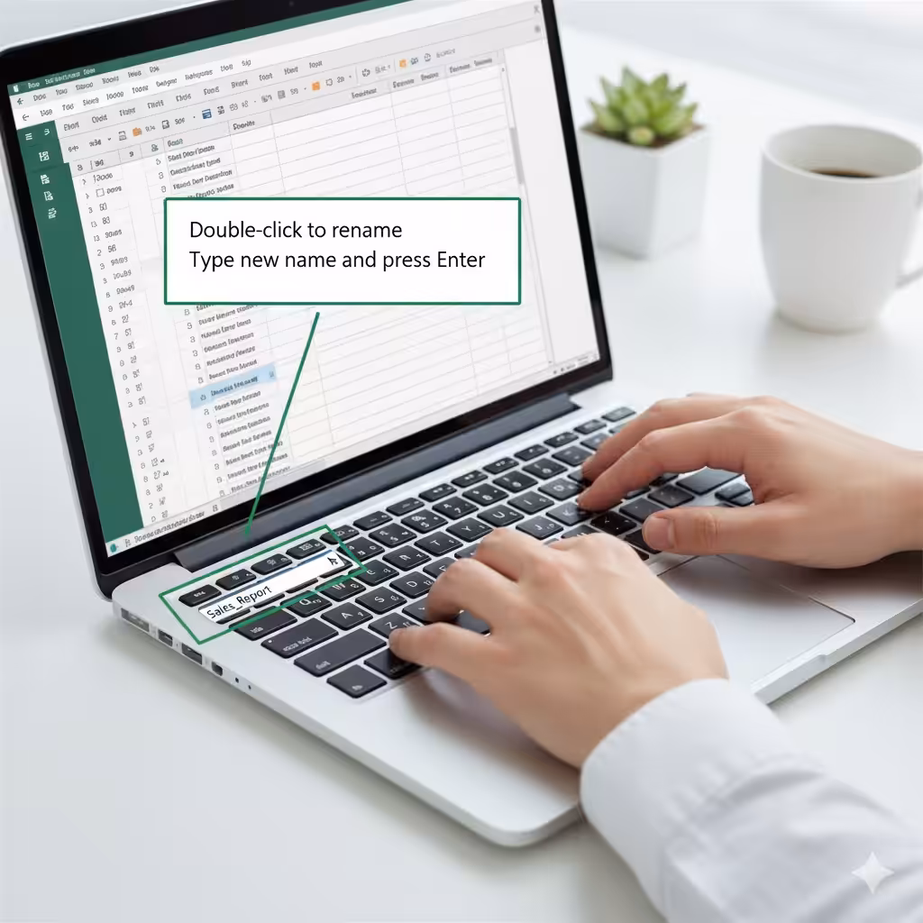 How to Quickly Edit Sheet Names in Excel – 2025