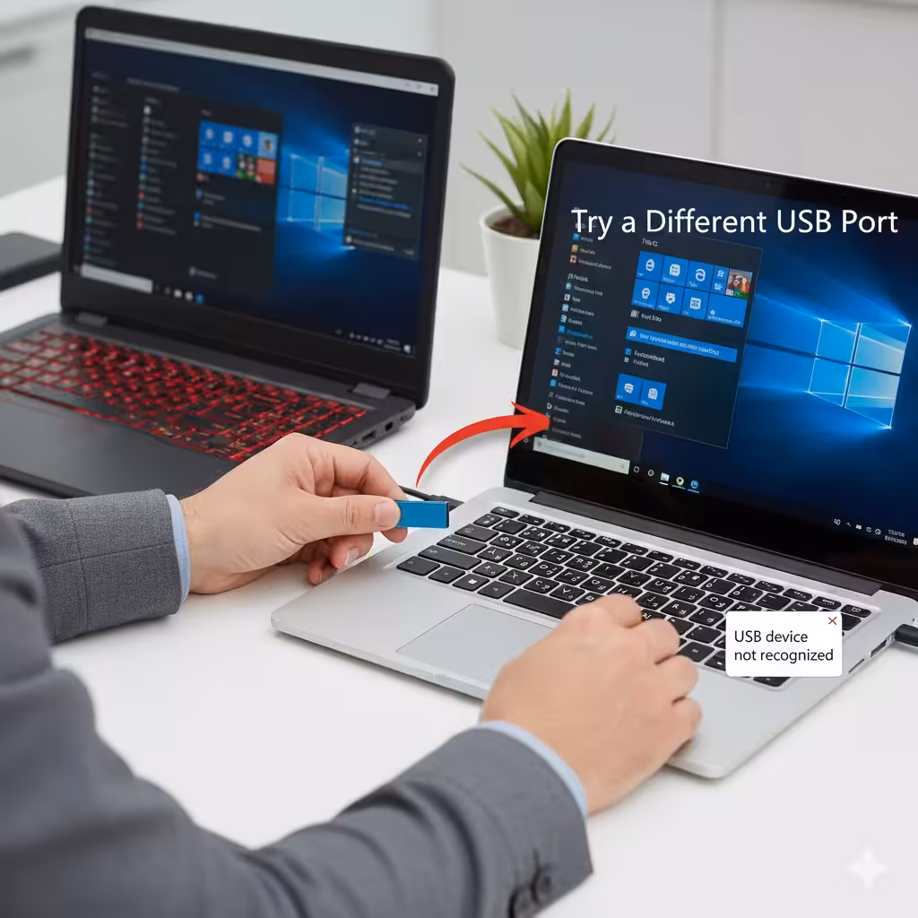 Steps to Fix Unrecognized USB Devices on Windows – 2025