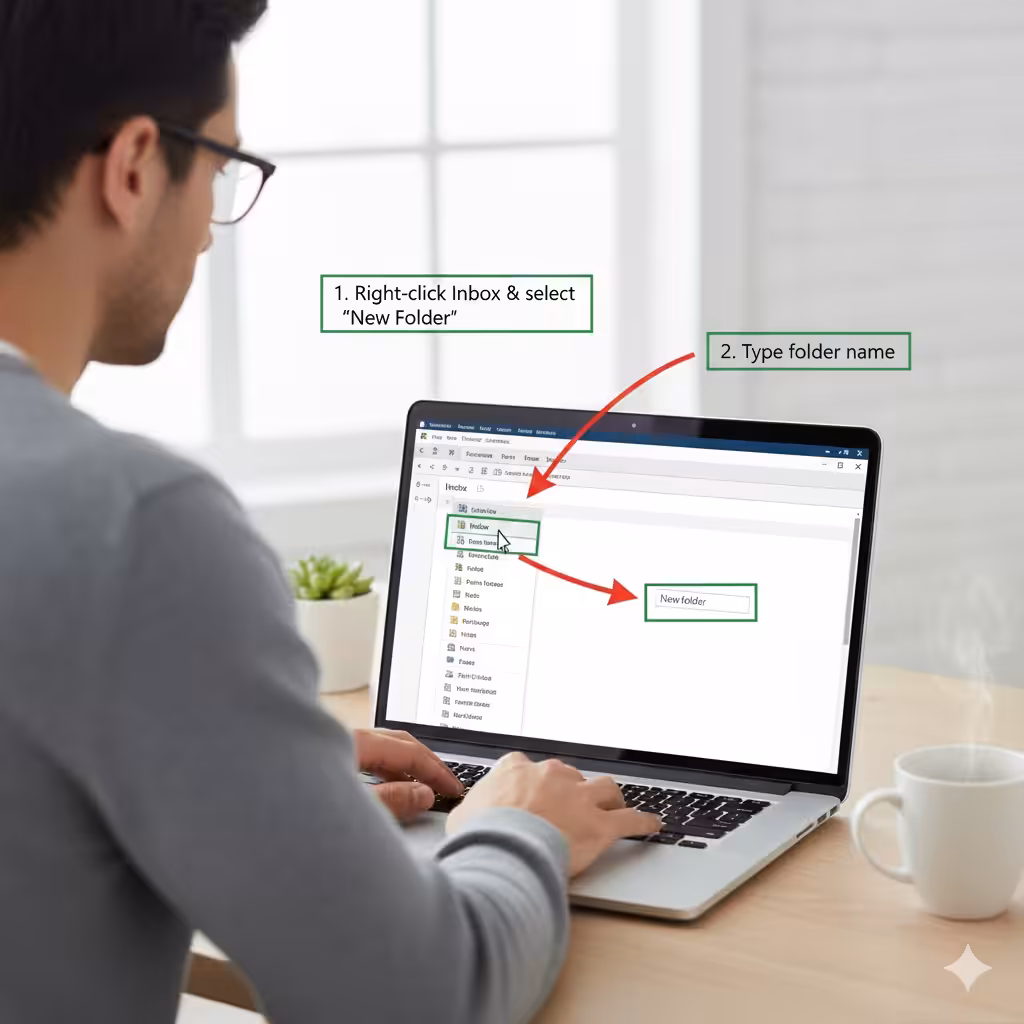 How to Manage Your Email by Creating Folders – 2025
