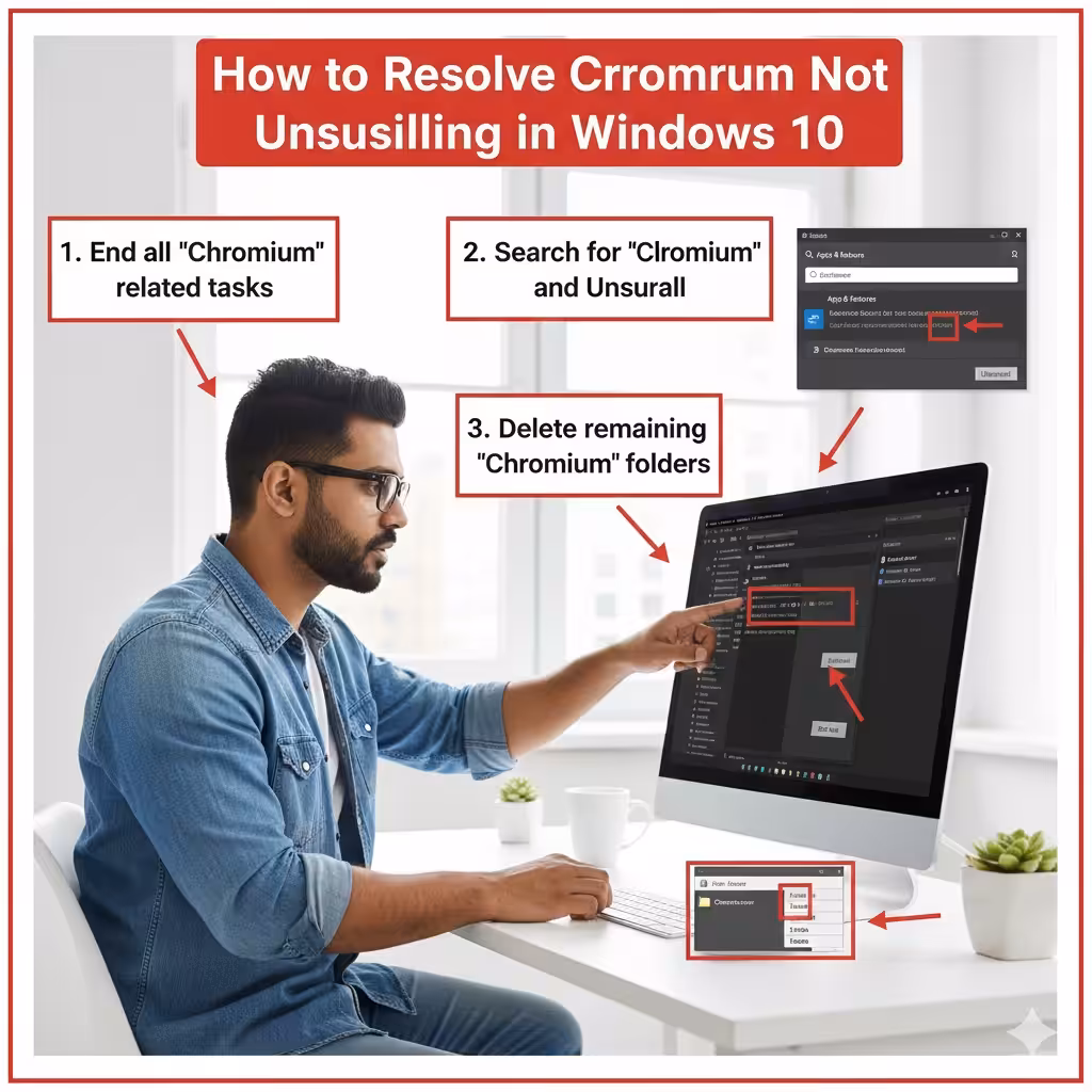 How to Resolve Chromium Not Uninstalling in Windows 10