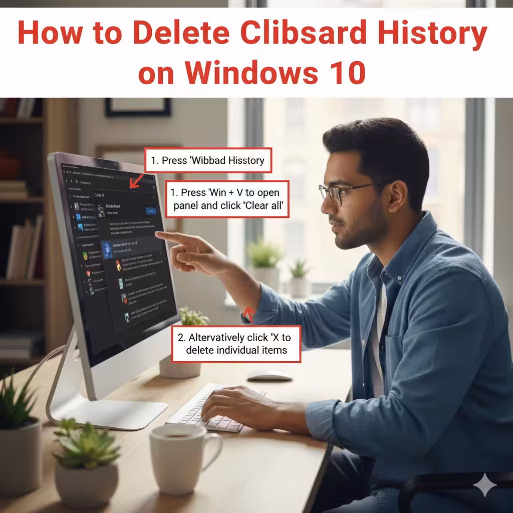 How to Delete Clipboard History on Windows 10