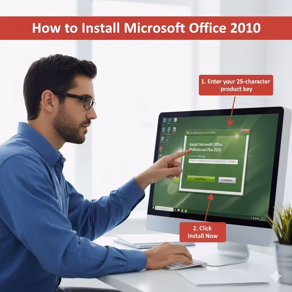 Steps to Install Microsoft Office 2010 on Your Computer
