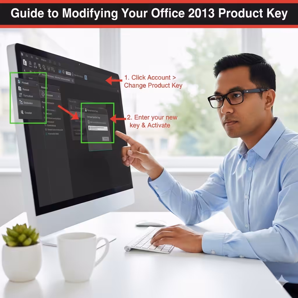 Guide to Modifying Your Office 2013 Product Key