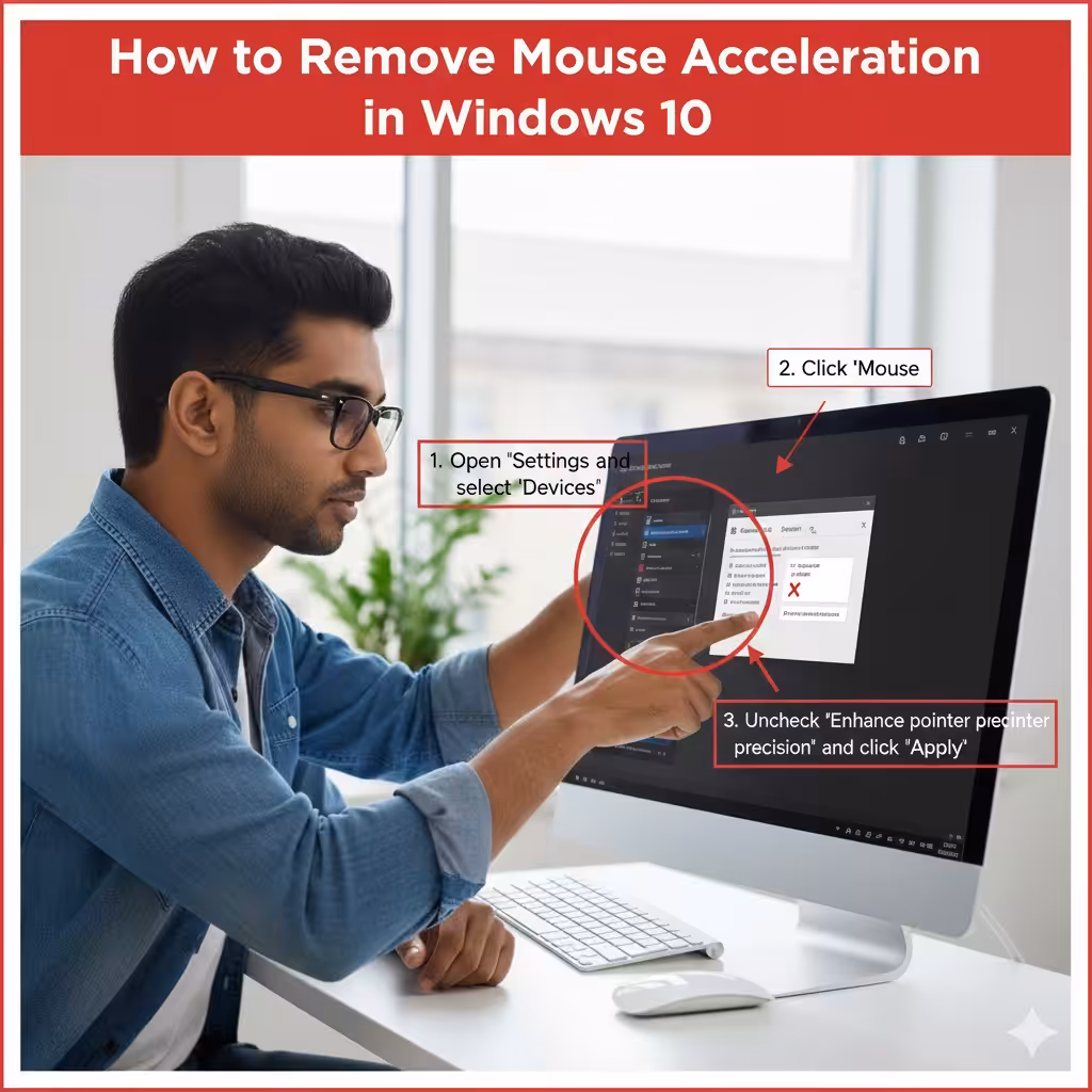 How to Remove Mouse Acceleration in Windows 10
