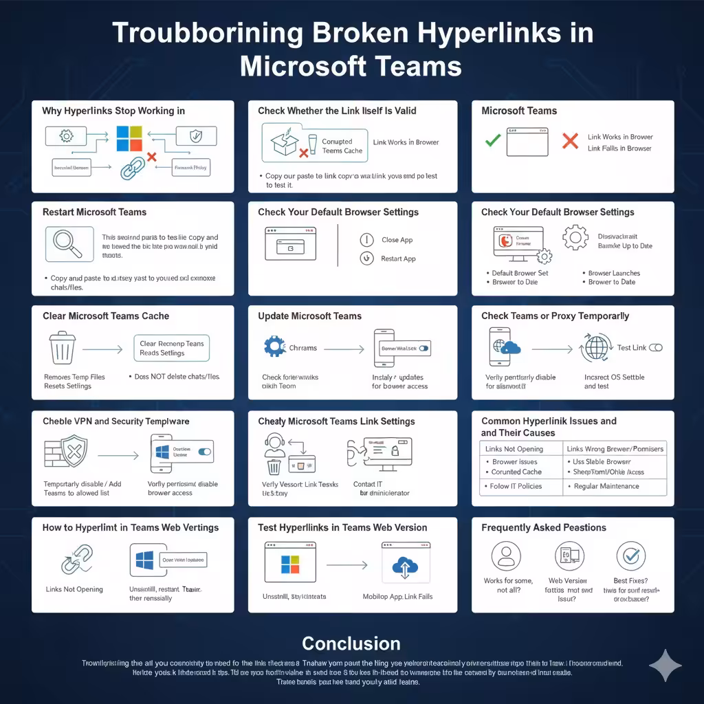 Troubleshooting Broken Hyperlinks in Microsoft Teams – 2026