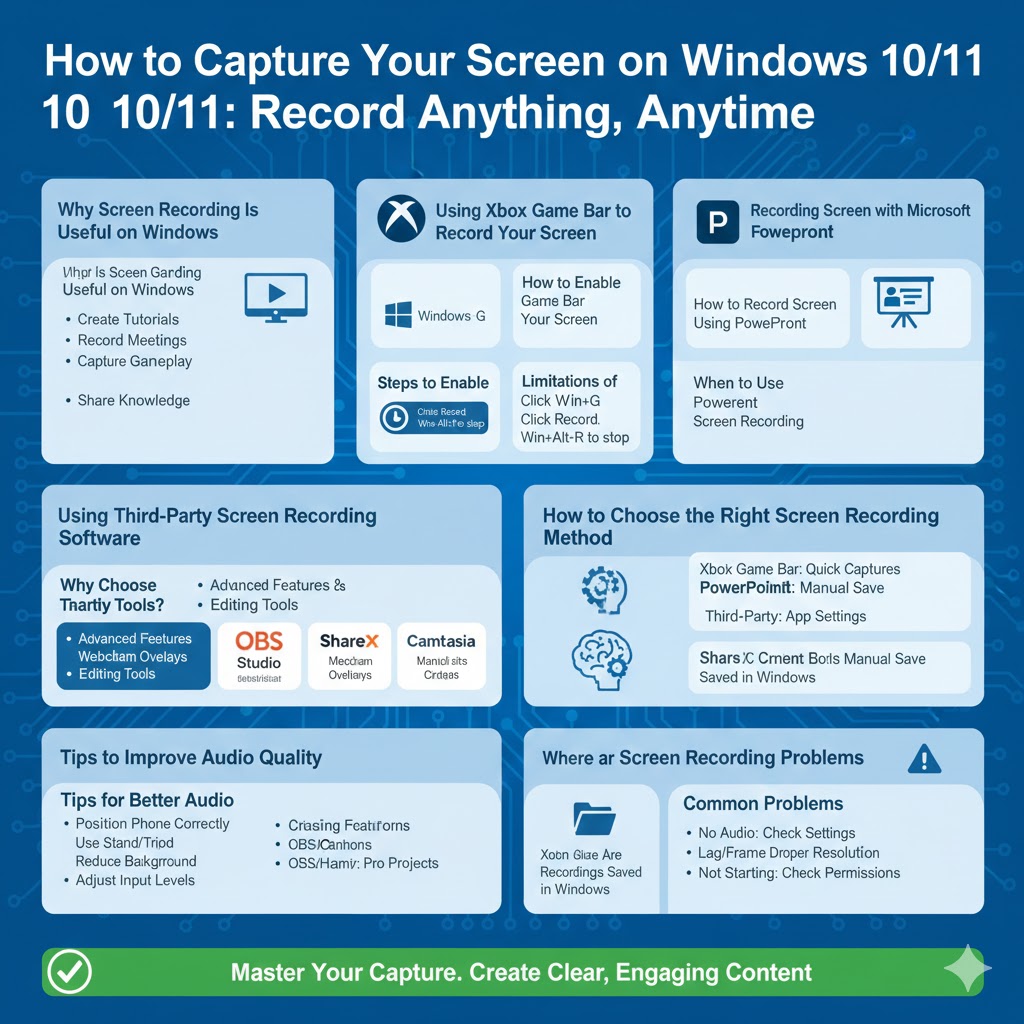 Ways to Capture Your Screen on Windows 10/11