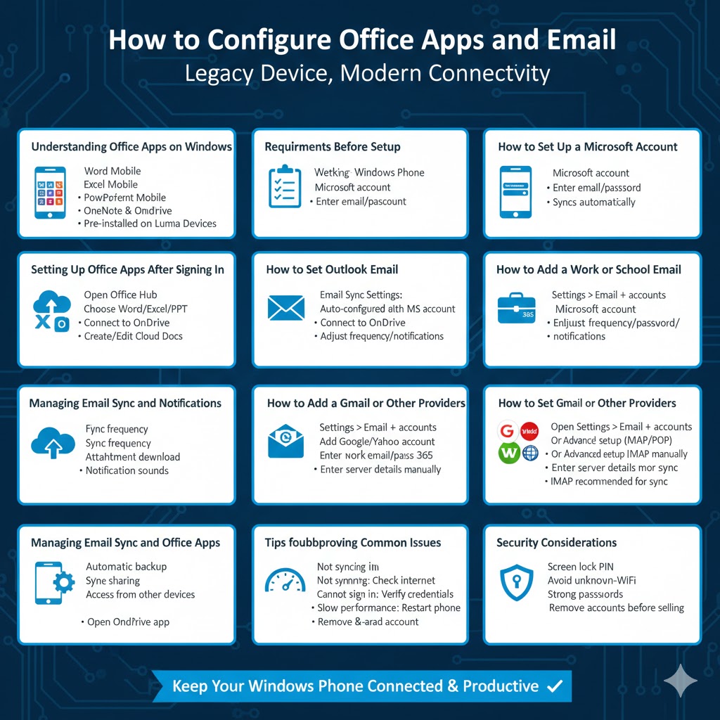 How to Configure Office Apps and Email on a Windows Phone – 2026