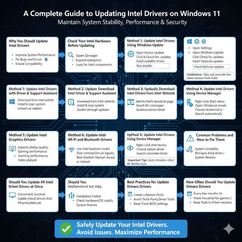 A Complete Guide to Updating Intel Drivers on Windows 11