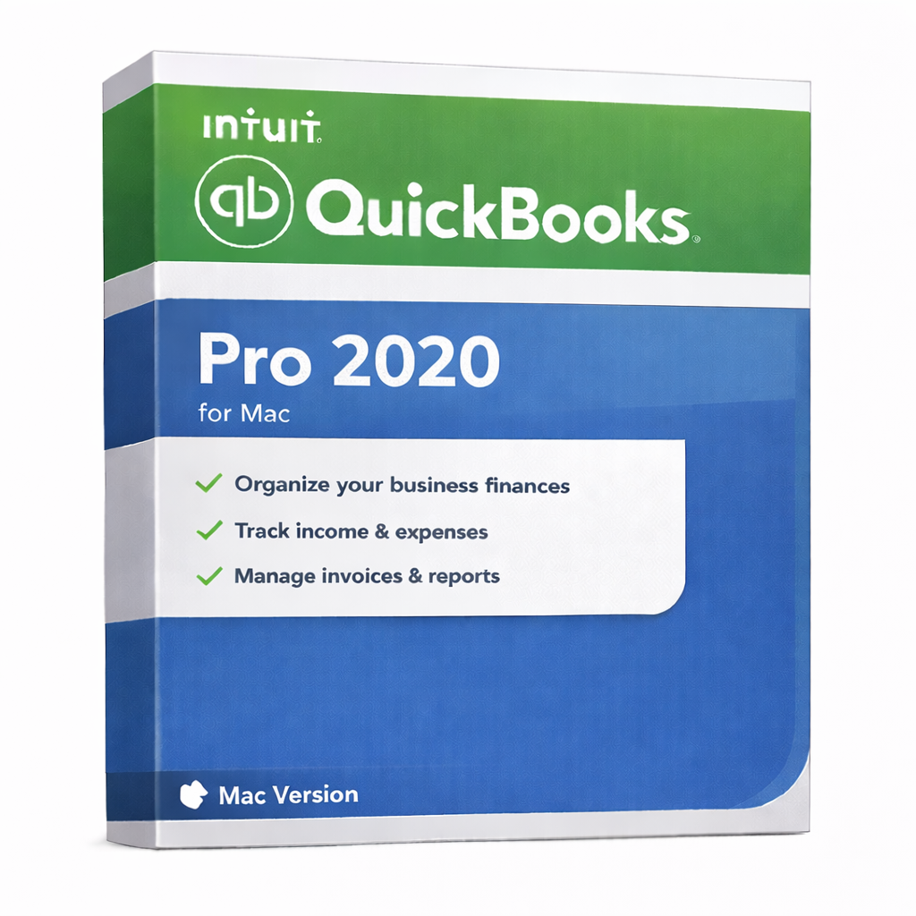 Intuit QuickBooks Pro 2020 for Mac Intuit QuickBooks Pro 2020 for Mac
