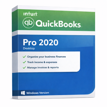 Intuit - QuickBooks Pro 2020 for Windows