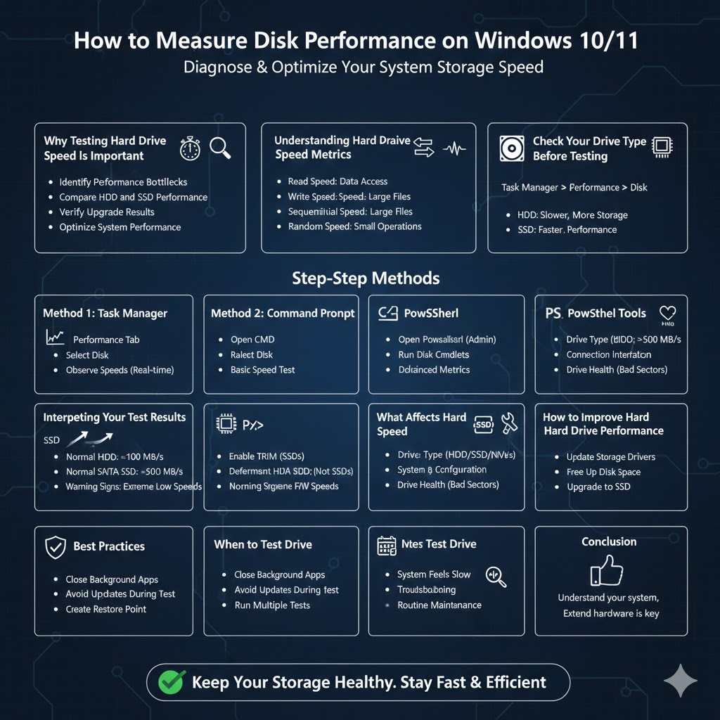 How to Measure Disk Performance on Windows 10/11