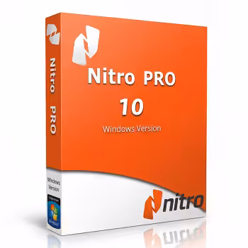 Nitro PDF Pro 10 for Windows - Edit, Protect, Annotate, Fill and Sign PDFs - Version 10, 1 PC, 1 User, Lifetime License