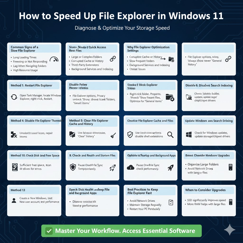 How to Speed Up File Explorer in Windows 11