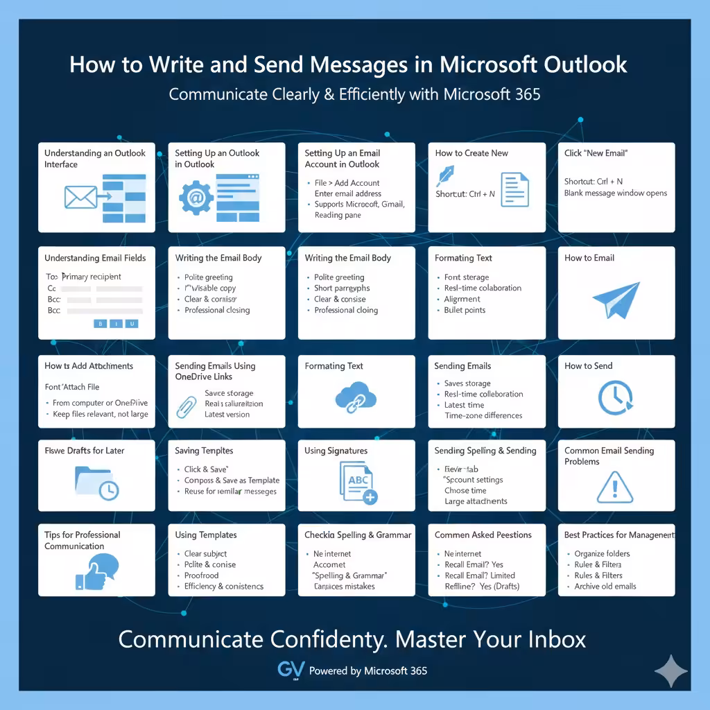 How to Write and Send Messages in Microsoft Outlook – 2026