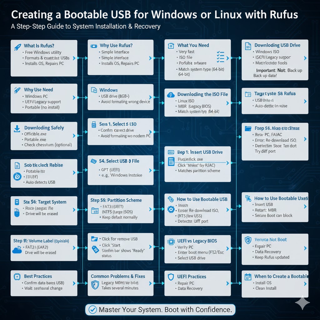 Creating a Bootable USB for Windows or Linux with Rufus - 2026 5 Bootable USB2
