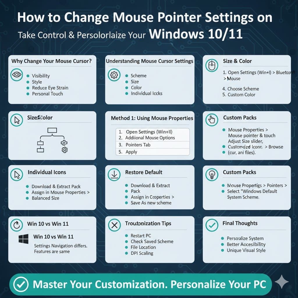 How to Change Mouse Pointer Settings on Windows 10/11 5 Change Mouse Pointer2