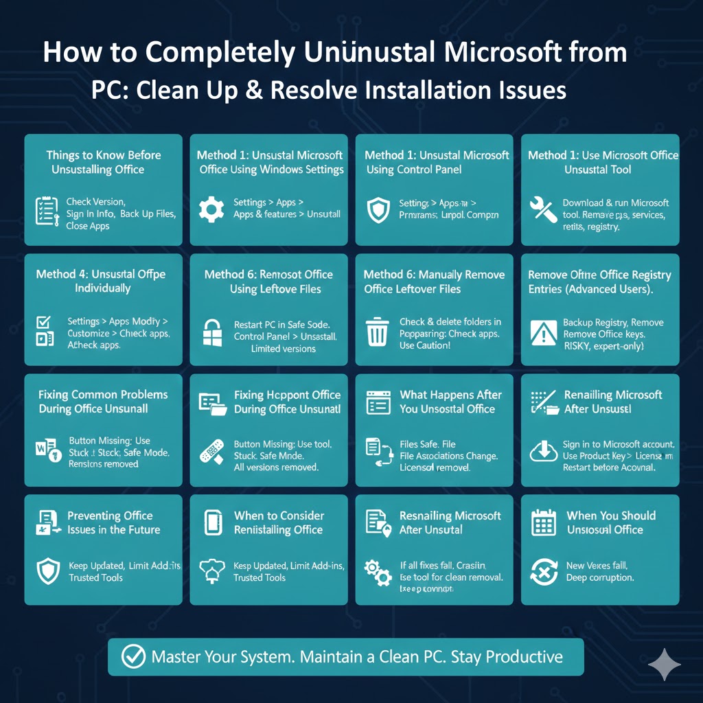 How to Completely Uninstall Microsoft Office from a PC – 2026