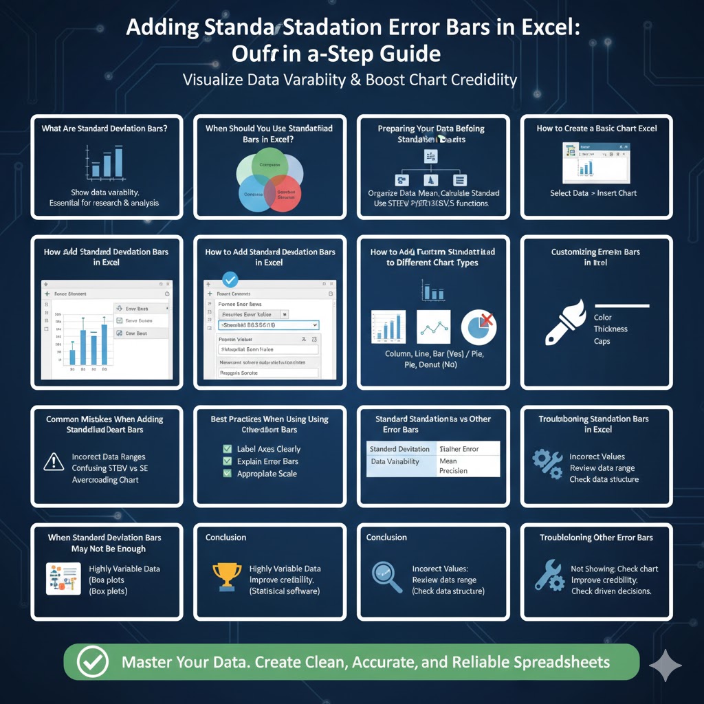 Adding Standard Deviation Error Bars in Excel: A Step-by-Step Guide – 2026