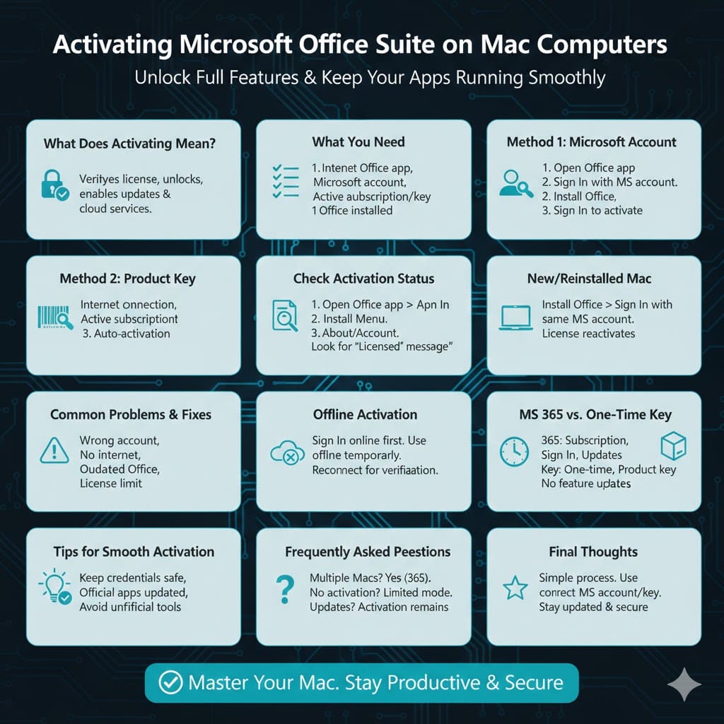 Activating Microsoft Office Suite on Mac Computers - 2026 5 Microsoft Office Suite2
