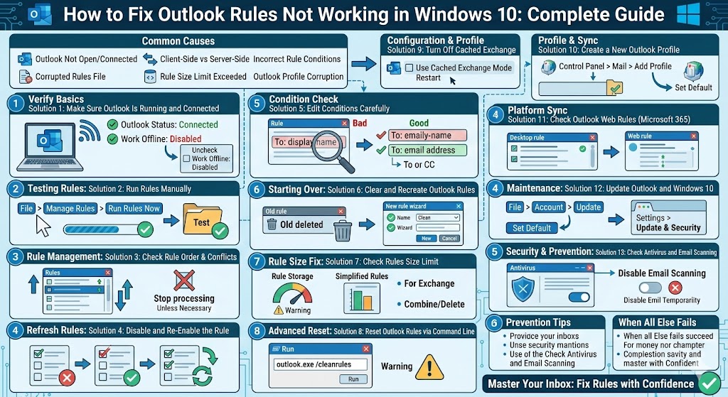 Outlook Rules Not Working in Windows 10? Here’s How to Fix It 5 Outlook Rules Not Working2