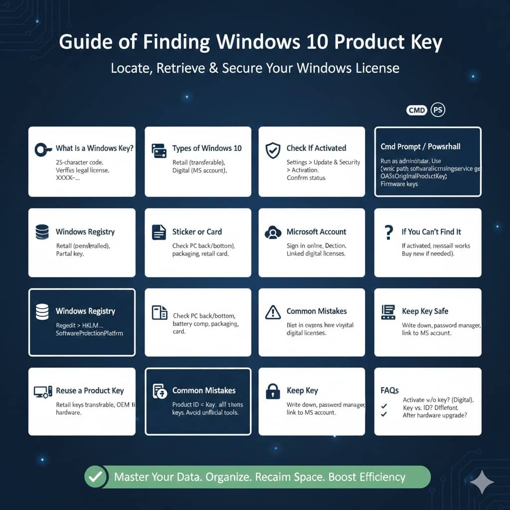 Guide to Finding the Windows 10 Product Key on Your PC 5 Windows 10 Product Key2