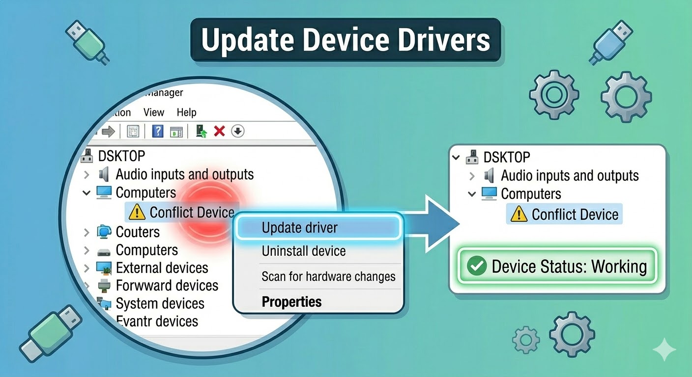 Fix Code 12 Error: This Device Cannot Find Enough Free Resources 6 Fix Code 122