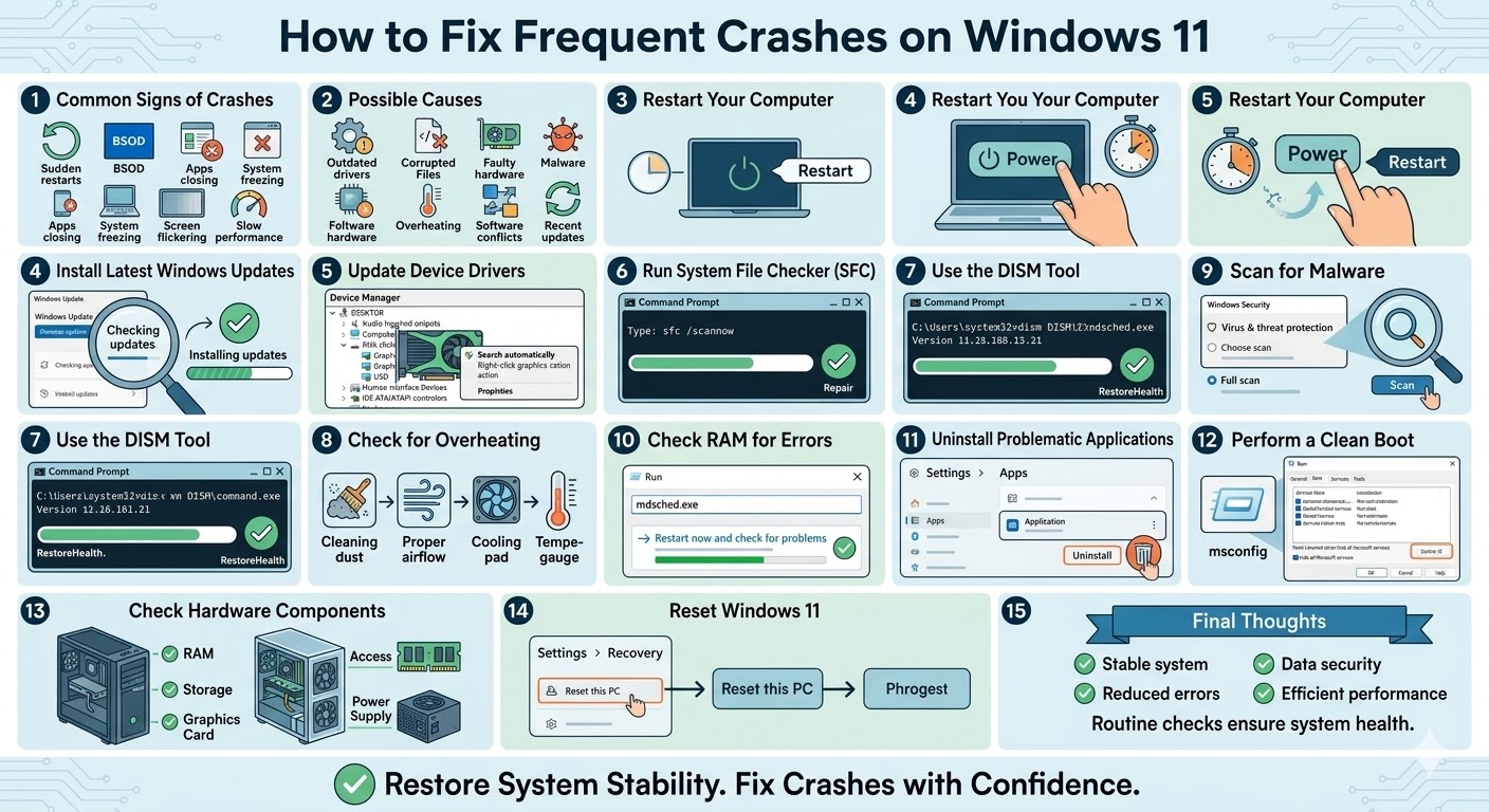 How to Fix Frequent Crashes on Windows 11 5 Fix Frequent Crashes2