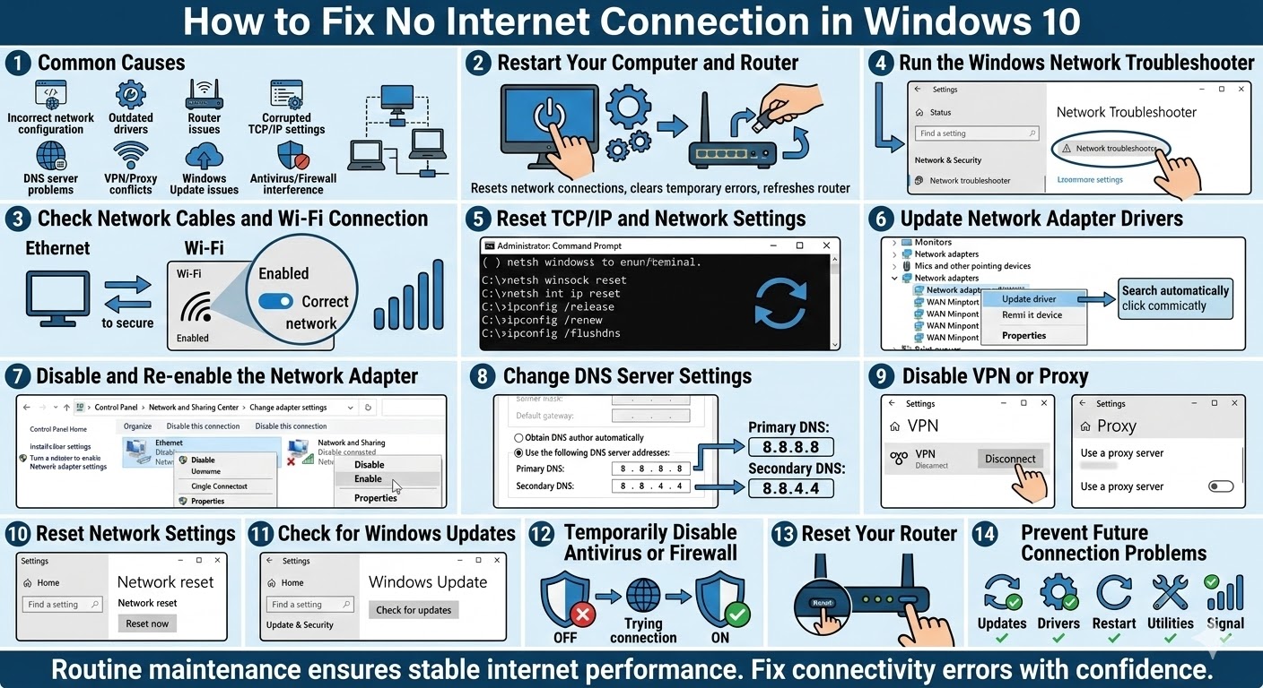 Fix No Internet Connection2
