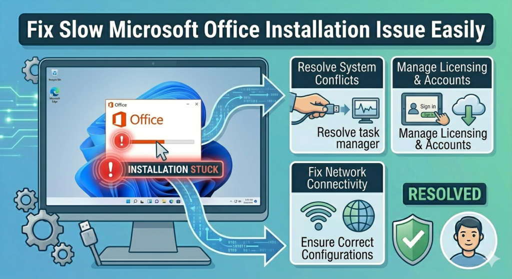 Fix Slow Microsoft Office Installation Issue Easily – 2026