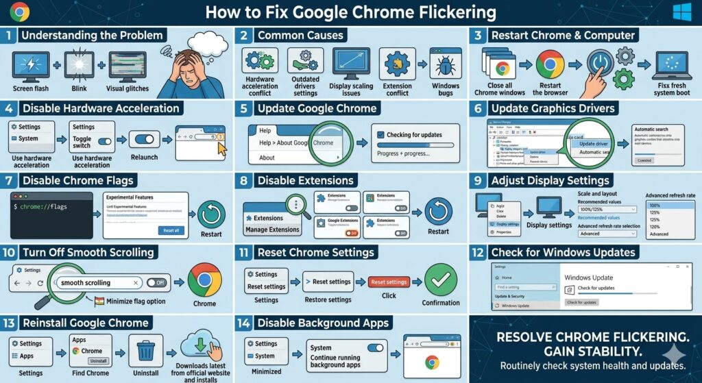 Google Chrome Flickering? Here’s How to Fix It – 2026