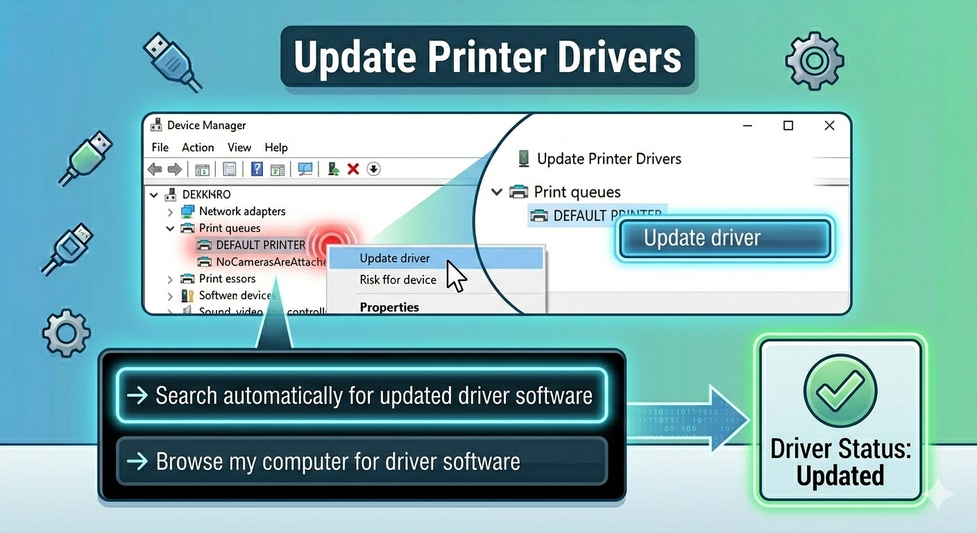 How to Fix “Printer Driver Is Unavailable” Error on Windows 10 6 Printer Driver Is Unavailable2