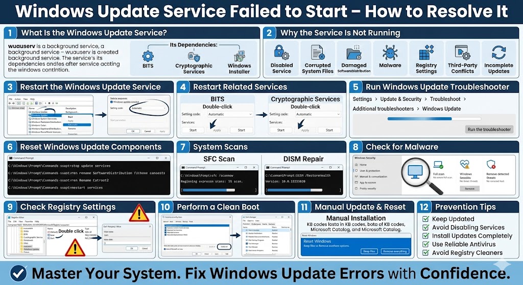 Windows Update Service Failed to Start – How to Resolve It - 2026 5 Service Failed to Start2