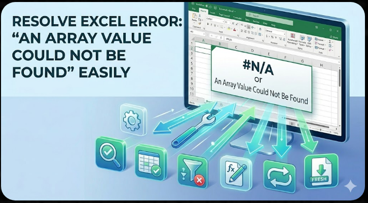 Resolve Excel Error: “An Array Value Could Not Be Found” Easily – 2026