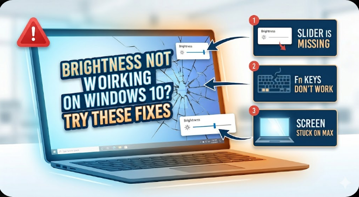 Brightness Not Working on Windows 10? Try These Fixes 7 Brightness Not Working2