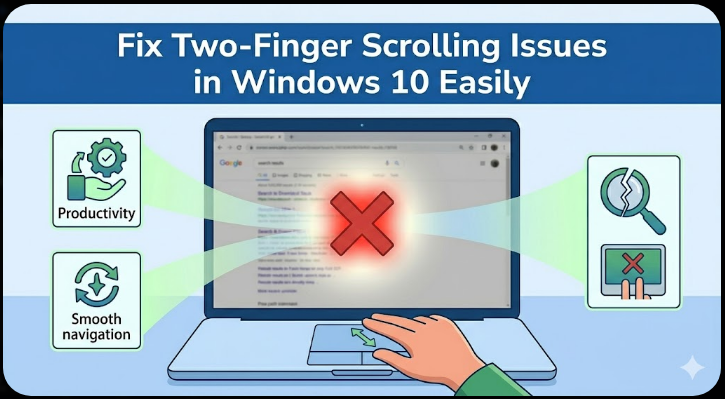 Fix Two-Finger Scrolling Issues in Windows 10 Easily