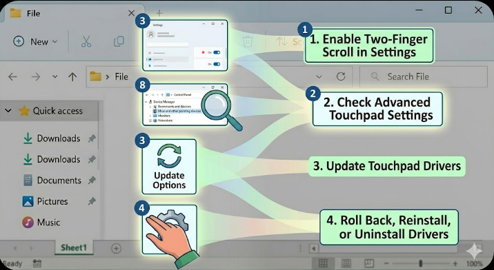 Fix Two-Finger Scrolling Issues in Windows 10 Easily 9 Fix Two Finger Scrolling4