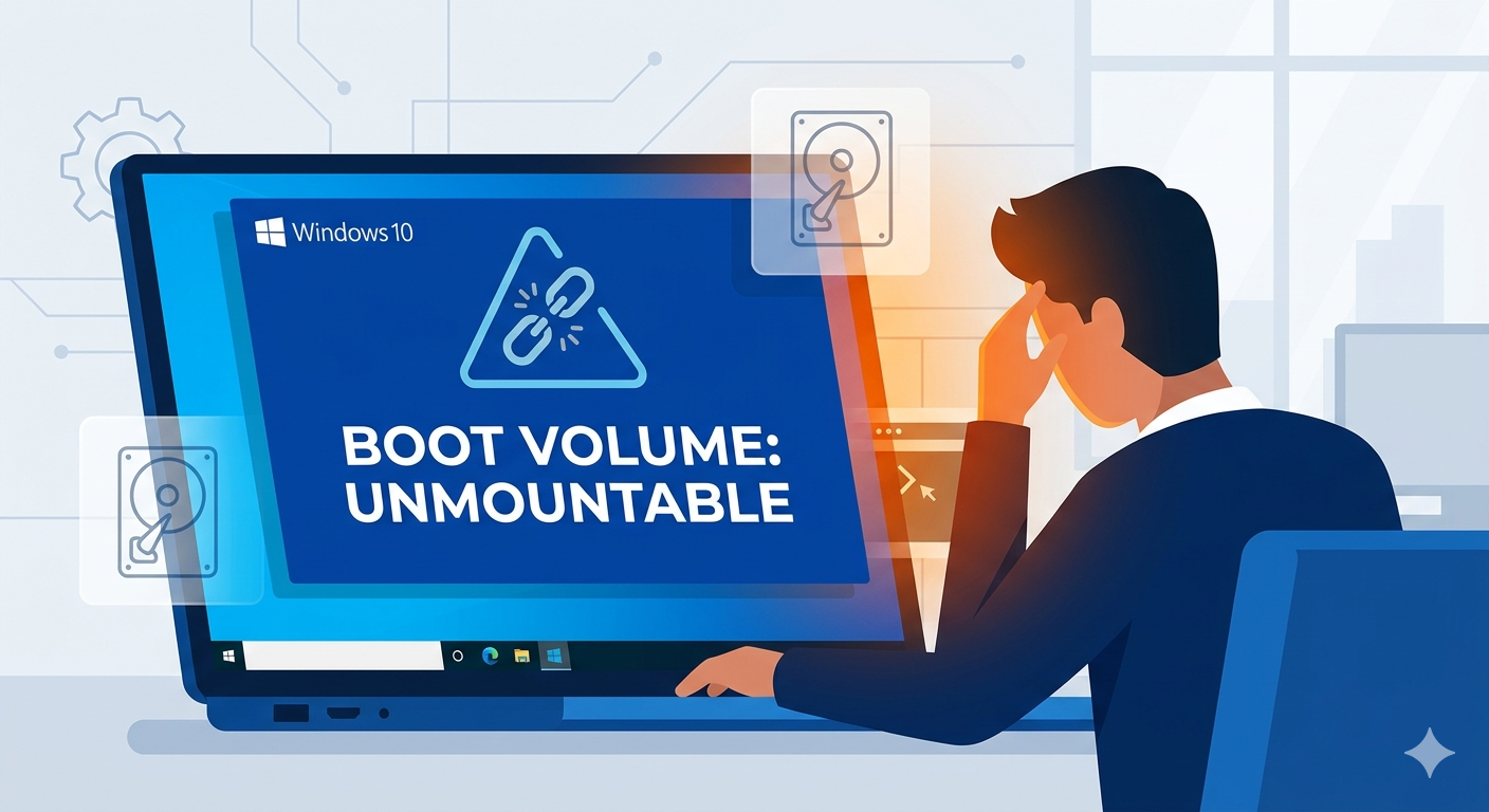 Why Does the “Unmountable Boot Volume” Error Occur on Windows 10? 5 Unmountable Boot Volume
