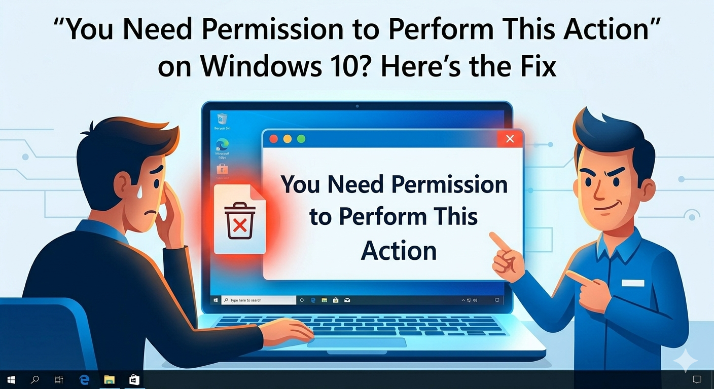 “You Need Permission to Perform This Action” on Windows 10? Here’s the Fix 6 You Need Permission