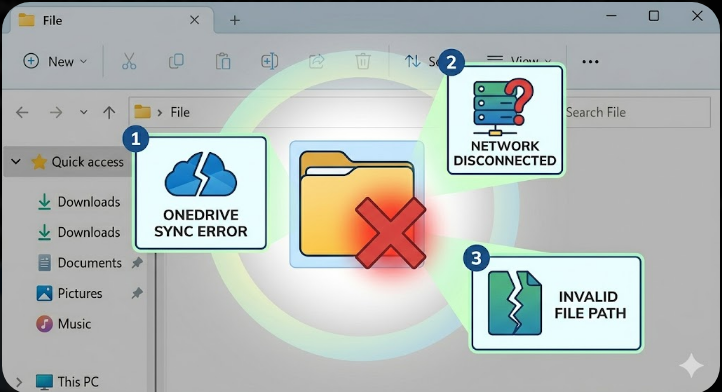 Seeing a Red X on Windows Folders? Here’s What It Indicates - 2026 8 Red X on Windows2