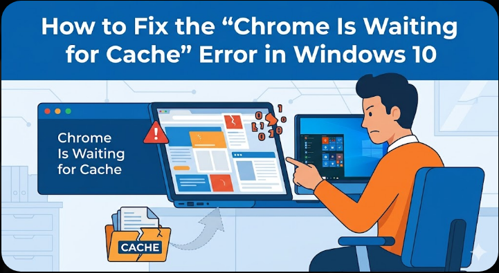 How to Fix the “Chrome Is Waiting for Cache” Error in Windows 10