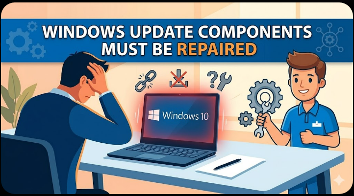 Solved: Windows Update Components Need Repair in Windows 10