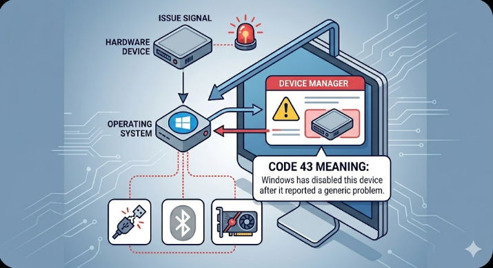 Fixing Device Manager Error Code 43 on Windows 7 Error Code 432