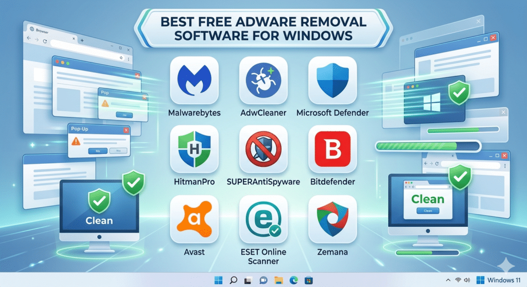 Best Free Adware Removal Software for Windows – 2026