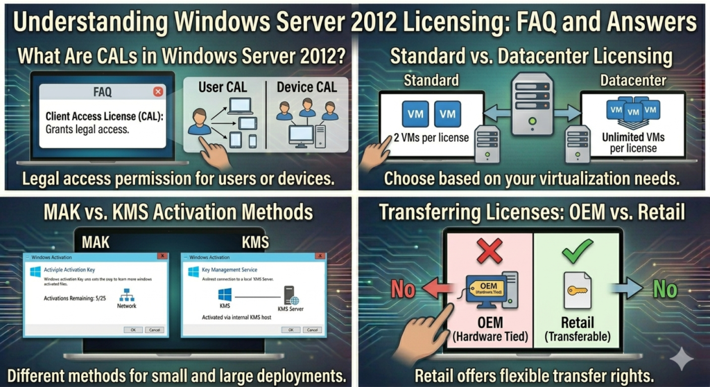 Understanding Windows Server 2012 Licensing: FAQ and Answers