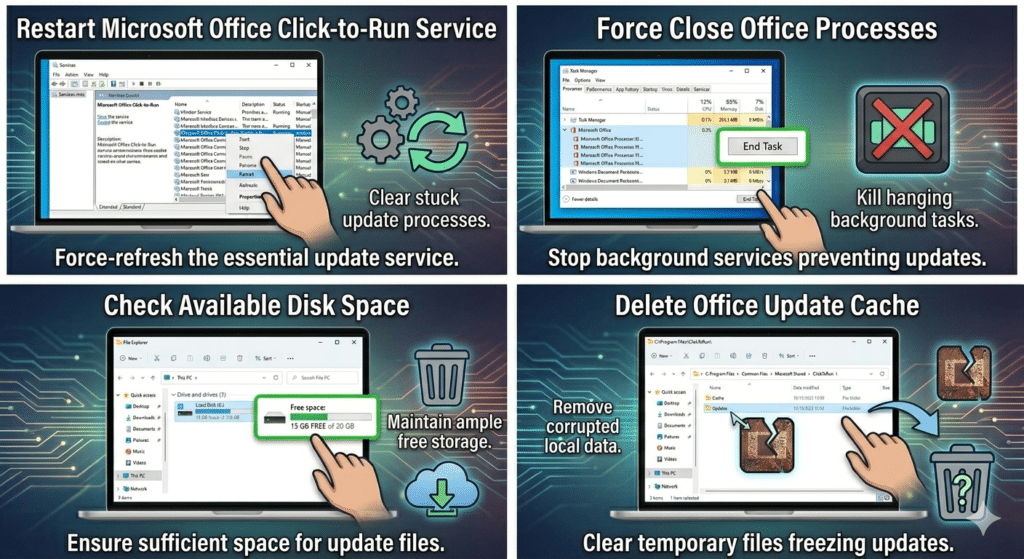 Microsoft Office Not Opening and Stuck on Updating Screen? Here’s the Fix – 2026