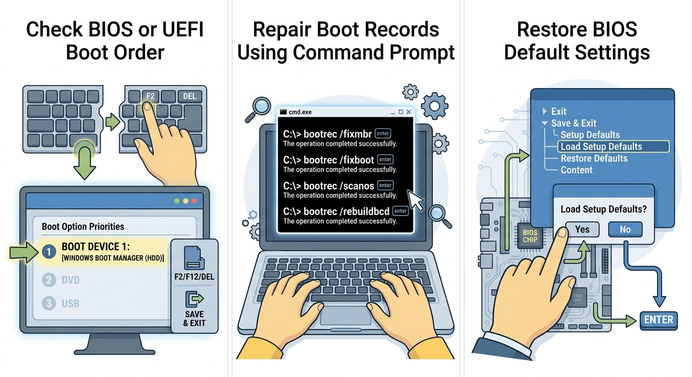 How to Fix “No Boot Device Found” Error on Windows 10 5 Gemini Generated Image wfaohwfaohwfaohw