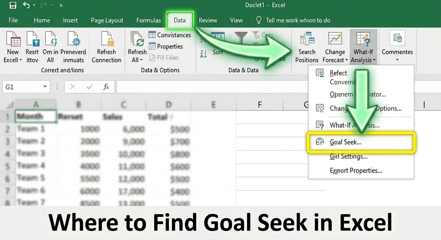 A Step-by-Step Guide to Using Goal Seek in Excel - 2026 6 Gemini Generated Image 1eyeui1eyeui1eye 1