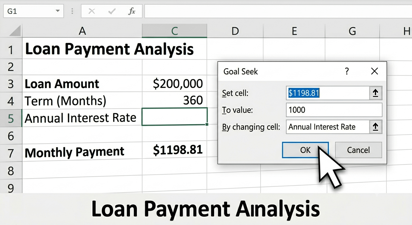 A Step-by-Step Guide to Using Goal Seek in Excel - 2026 7 Gemini Generated Image 1eyeui1eyeui1eye 2