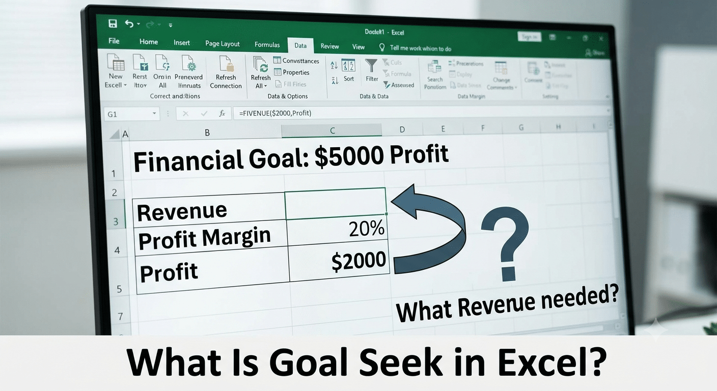 A Step-by-Step Guide to Using Goal Seek in Excel - 2026 5 Using Goal Seek