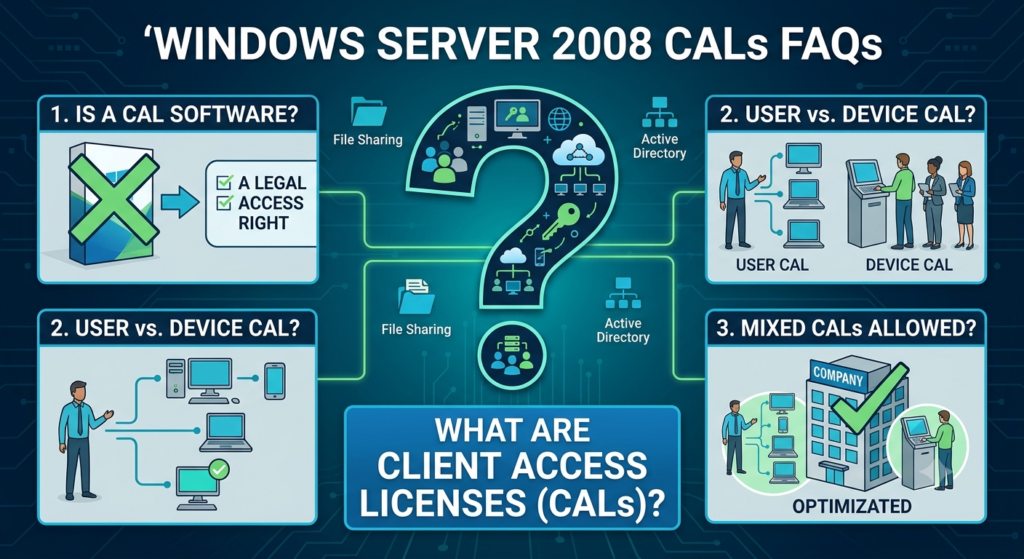 Frequently Asked Questions About Windows Server 2008 CALs